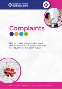 CQC Complaints Book